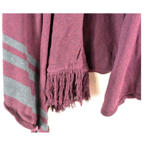 Cabi #3002 Port Fringe Wrap Sweater | Size Small - Picture 5 of 7